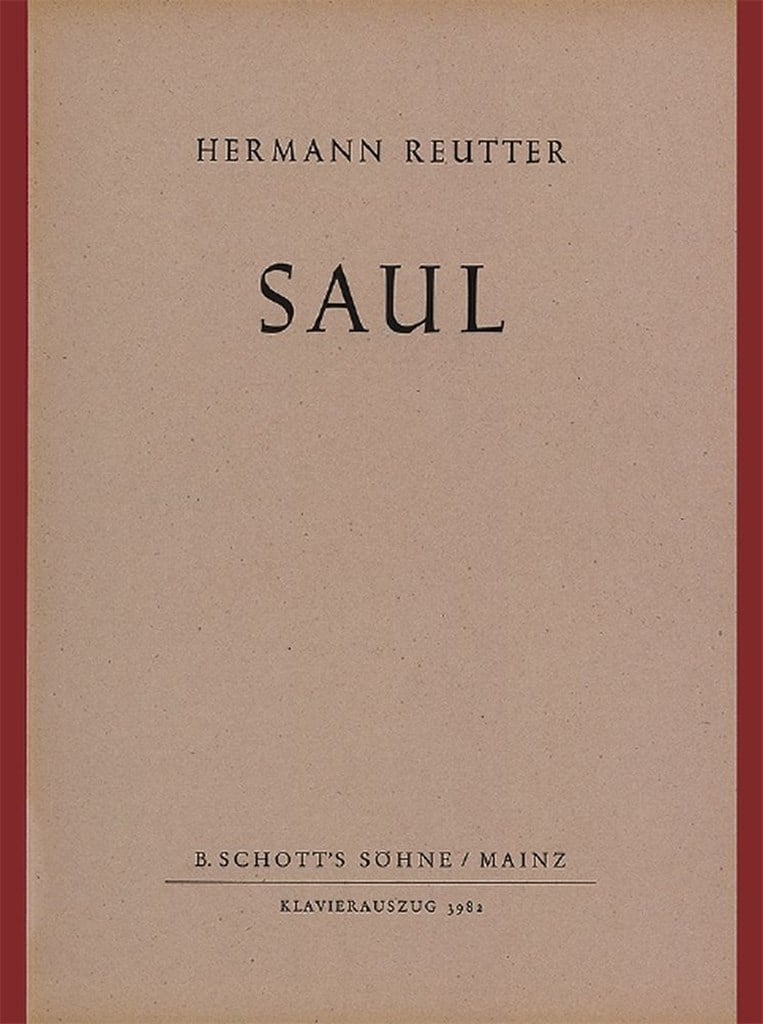 Saul op. 33